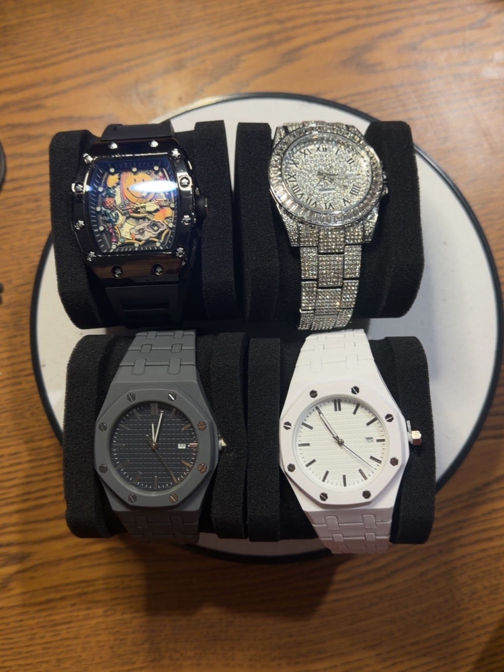 Men's White Sport Watch - Unbranded all 4